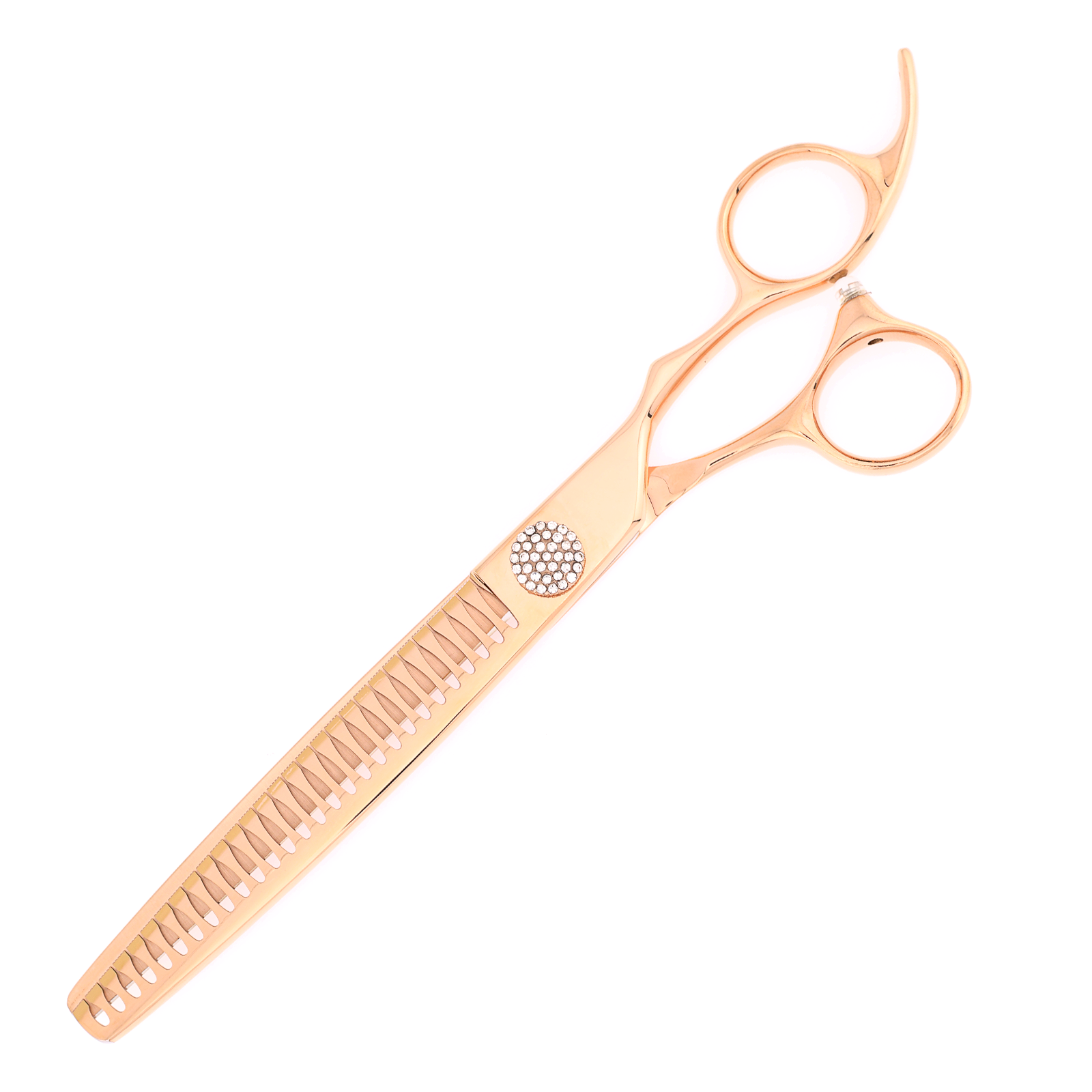 Titan Shears - Chunker Rose Gold 440C Convex RH OFF 7.5" image 1
